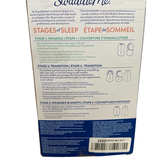 SwaddleMe Original Swaddle 2pk - SZ large 3-6 months - Picture 5 of 6